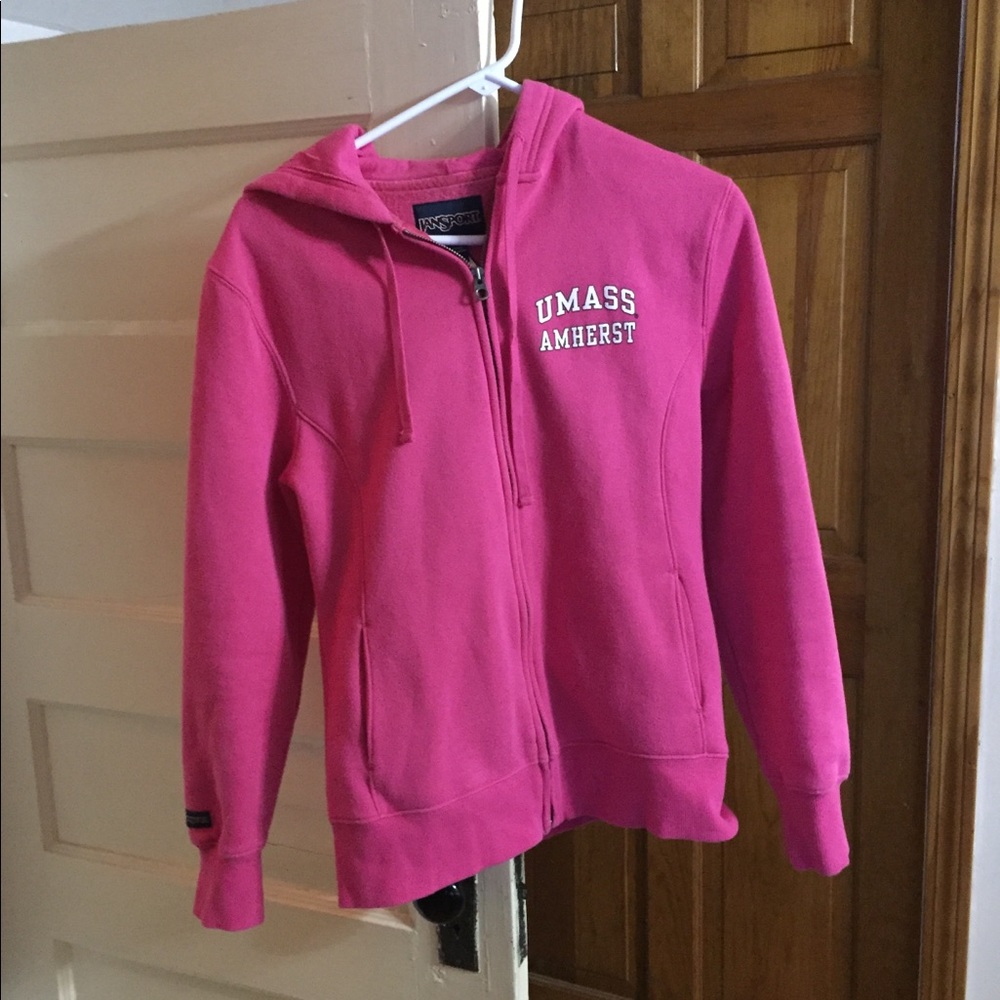 Umass Amherst hooded winter sweater